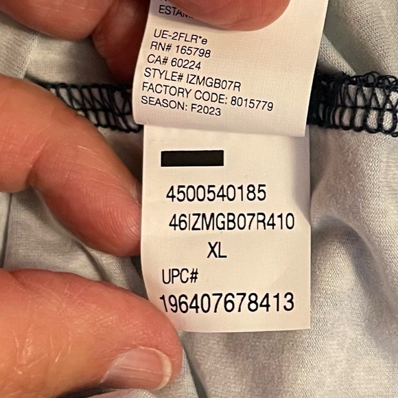 Izod Golf Polo Shirt XL Cool‎ FX Sun Control Fabric Fast Drying Cotton Bl… - Picture 6 of 10